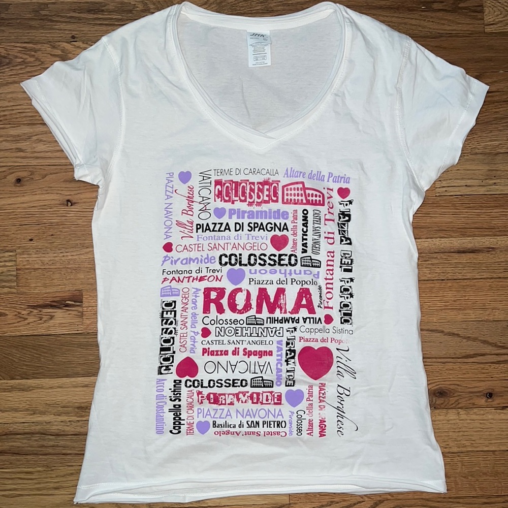 JHK Rome Tee from Italy Size XL NWOT